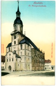 01869-Rochlitz-1901-St. Kunigunden Kirche-Brück & Sohn Kunstverlag
