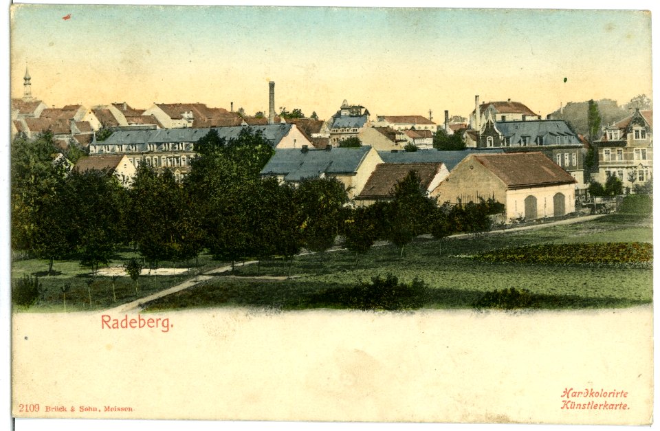 02109-Radeberg-1901-Ansicht-Brück & Sohn Kunstverlag