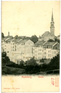 02110-Radeberg-1901-Kirche-Brück & Sohn Kunstverlag