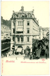 01910-Karlsbad-1901-Mühlbrunnenstraße-Brück & Sohn Kunstverlag photo