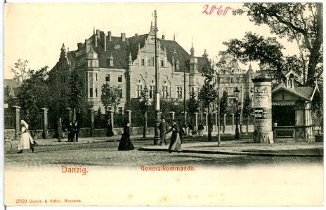 02060-Danzig-1901-Generalkommando-Brück & Sohn Kunstverlag