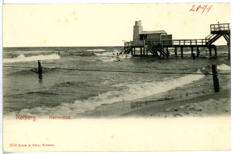 02094-Kolberg-1901-Herrenbad-Brück & Sohn Kunstverlag