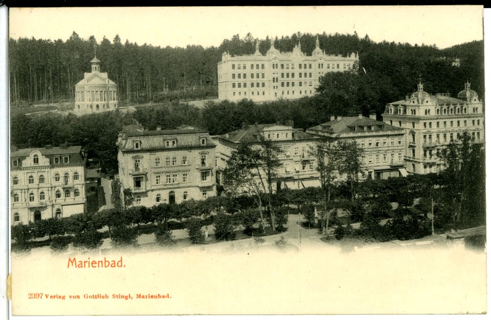 02397-Marienbad-1902-Blick auf Marienbad-Brück & Sohn Kunstverlag