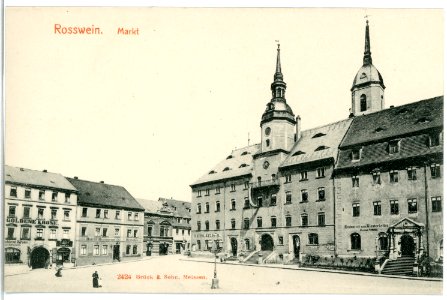 02424-Roßwein-1902-Markt-Brück & Sohn Kunstverlag