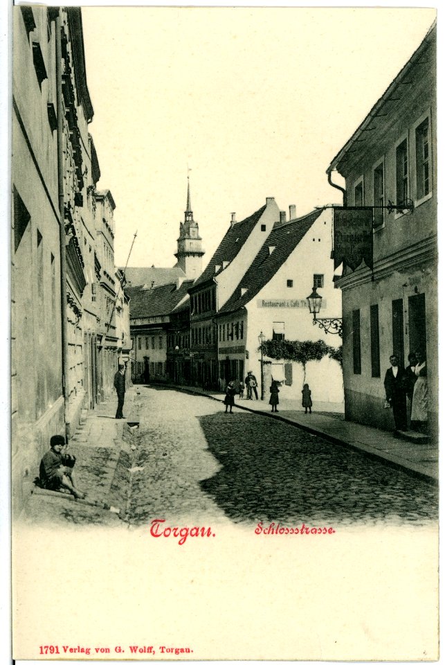 01791-Torgau-1901-Schloßstraße-Brück & Sohn Kunstverlag