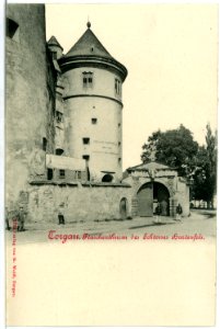 01792-Torgau-1901-Flaschenturm des Schloß Hartenfels-Brück & Sohn Kunstverlag