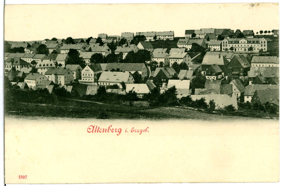 01997-Altenberg-1901-Blick auf Altenberg-Brück & Sohn Kunstverlag