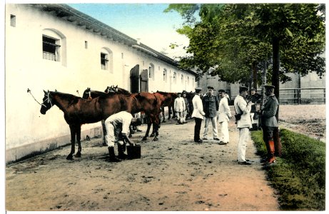 01783-Dresden-1901-Kaserne des Trainbataillons-Brück & Sohn Kunstverlag