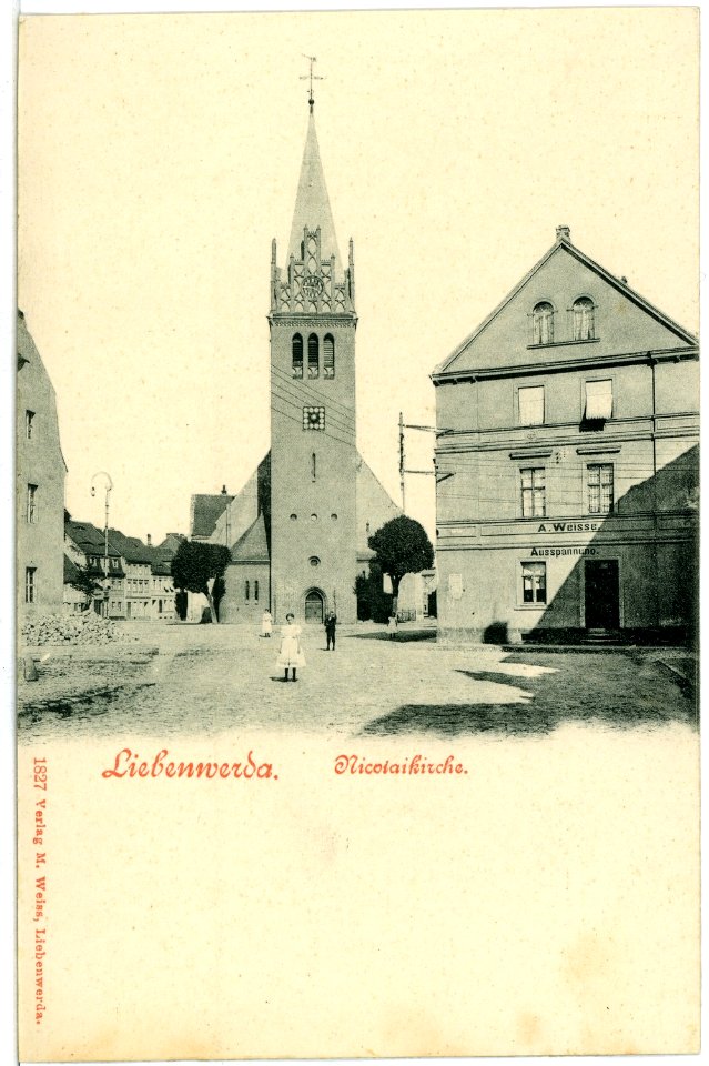 01827-Liebenwerda-1901-Nicolaikirche-Brück & Sohn Kunstverlag