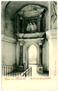 01800-Meißen-1901-Dom, Portal der Georg-Kapelle-Brück & Sohn Kunstverlag