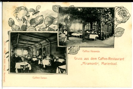 02340-Marienbad-1902-Cafe-Restaurant Miramonti-Brück & Sohn Kunstverlag