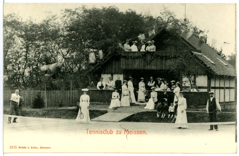 02405-Meißen-1902-Tennisklub zu Meißen-Brück & Sohn Kunstverlag