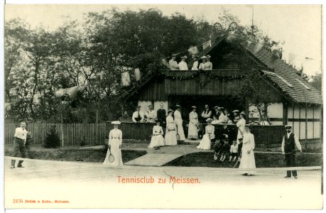 02405-Meißen-1902-Tennisklub zu Meißen-Brück & Sohn Kunstverlag
