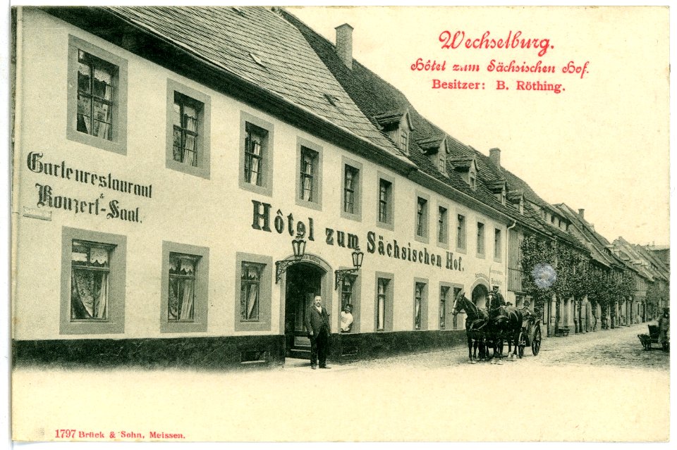 01797-Wechselburg-1901-Hotel Sächsischer Hof-Brück & Sohn Kunstverlag