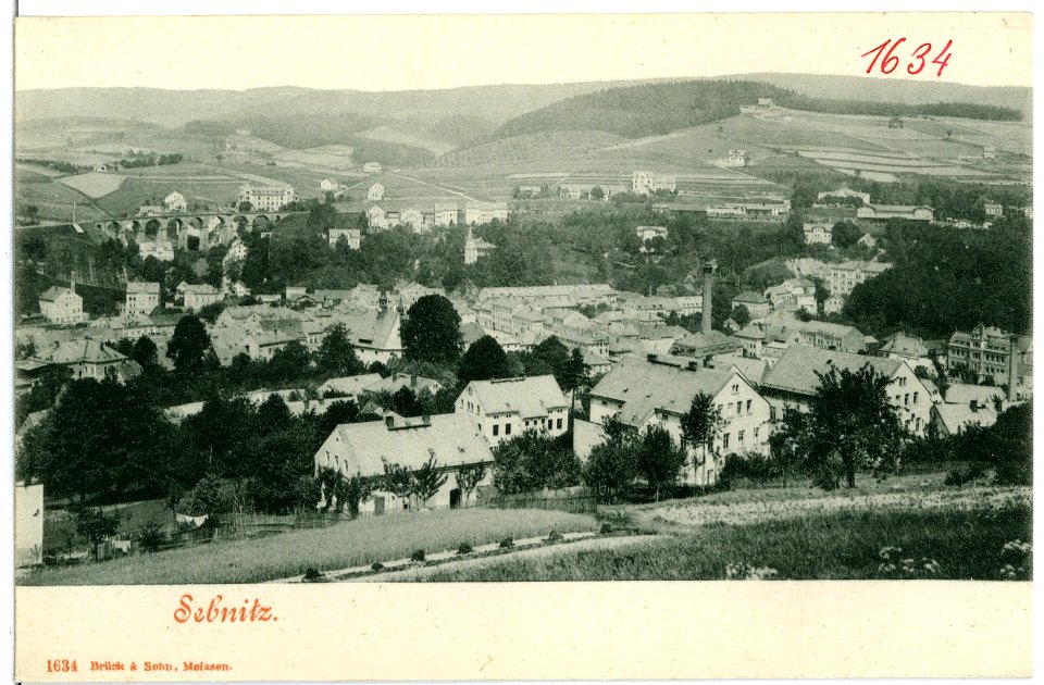 01634-Sebnitz-1901-Blick auf Sebnitz-Brück & Sohn Kunstverlag