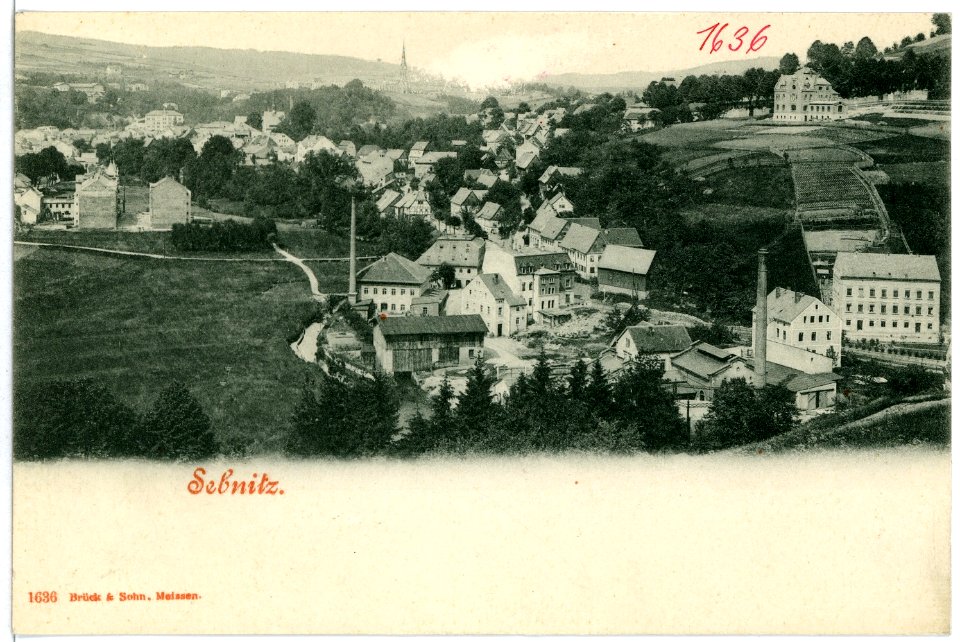 01636-Sebnitz-1901-Blick auf Sebnitz-Brück & Sohn Kunstverlag