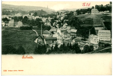 01636-Sebnitz-1901-Blick auf Sebnitz-Brück & Sohn Kunstverlag