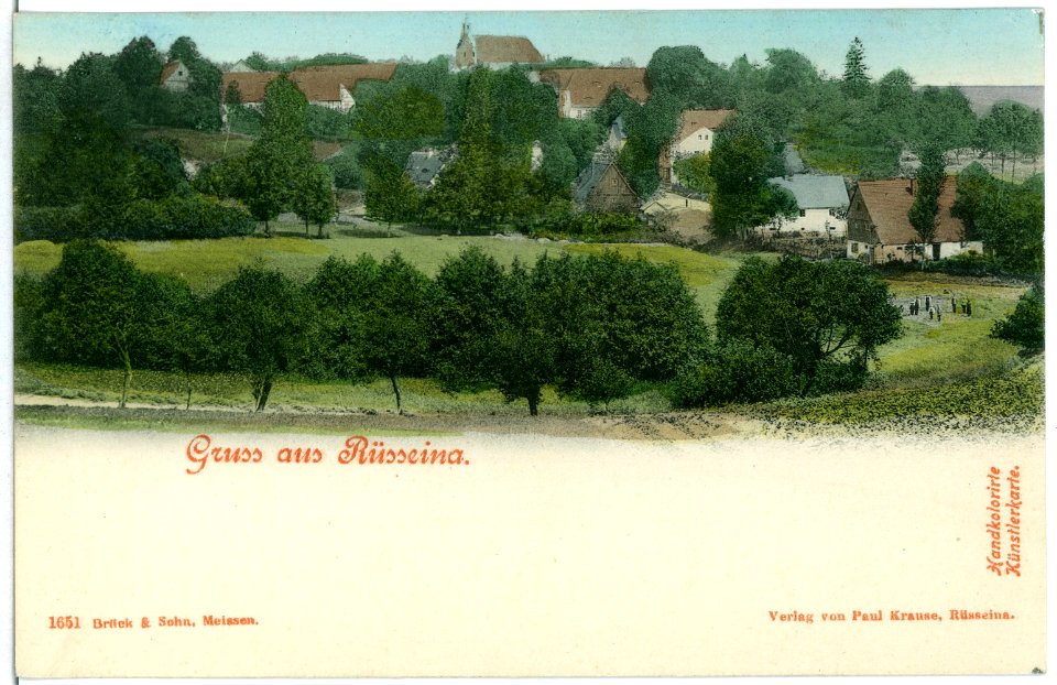 01651-Rüsseina-1901-Blick auf Rüsseina-Brück & Sohn Kunstverlag