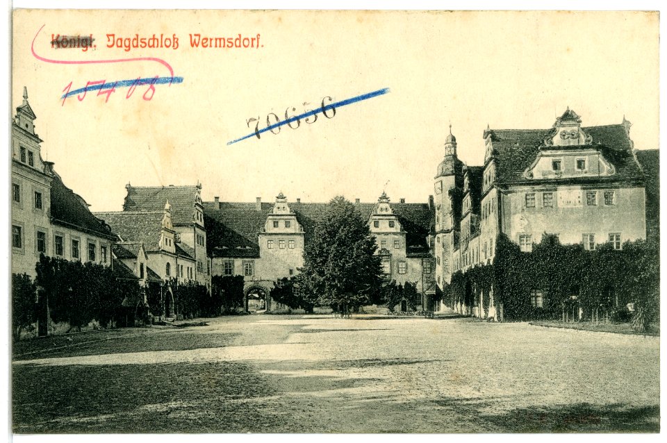 02568-Wermsdorf-1902-Jagdschloß-Brück & Sohn Kunstverlag