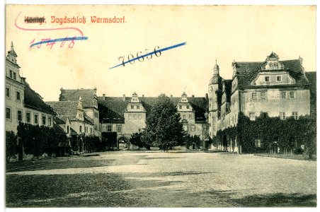 02568-Wermsdorf-1902-Jagdschloß-Brück & Sohn Kunstverlag
