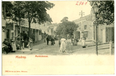 02361-Misdroy-1902-Marktstraße-Brück & Sohn Kunstverlag
