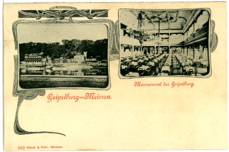 01802-Meißen-1901-Marmorsaal der Geipelburg-Brück & Sohn Kunstverlag