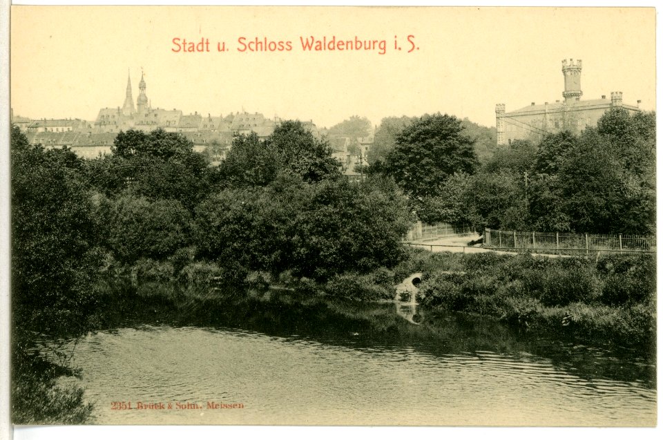 02351-Waldenburg-1902-Schloß und Stadt-Brück & Sohn Kunstverlag