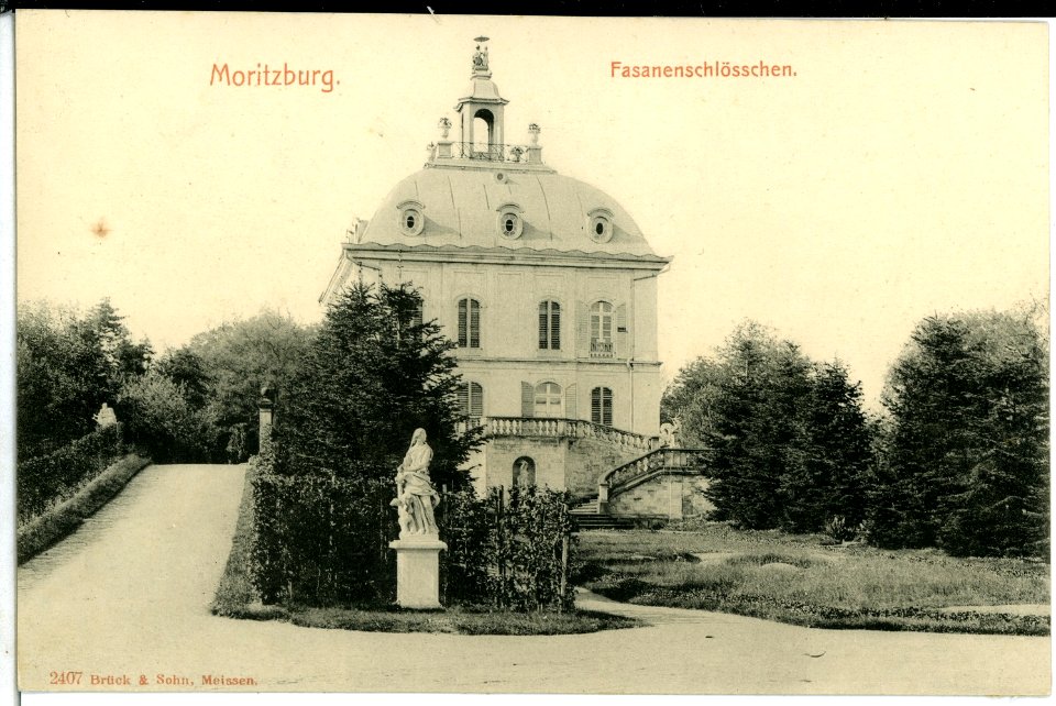 02407-Moritzburg-1902-Fasanenschlößchen-Brück & Sohn Kunstverlag