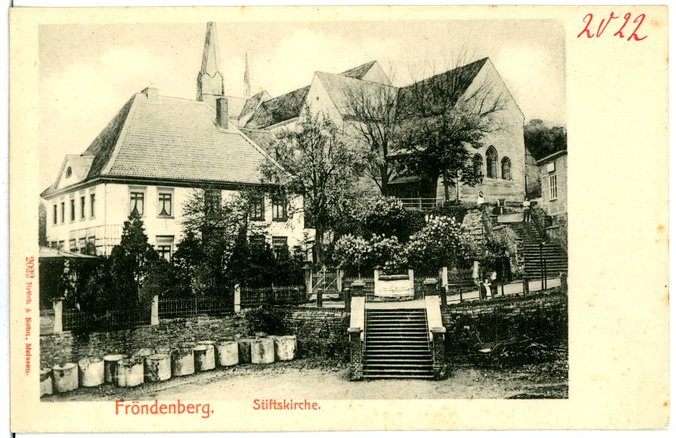 02022-Fröndenberg-1901-Stiftskirche-Brück & Sohn Kunstverlag