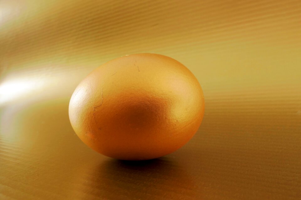 Golden egg food breakfast