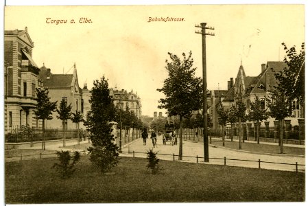 01795-Torgau-1901-Bahnhofstraße-Brück & Sohn Kunstverlag