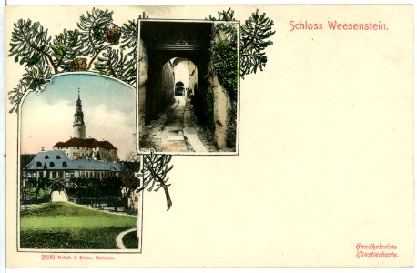 02290-Weesenstein-1902-Schloß-Brück & Sohn Kunstverlag