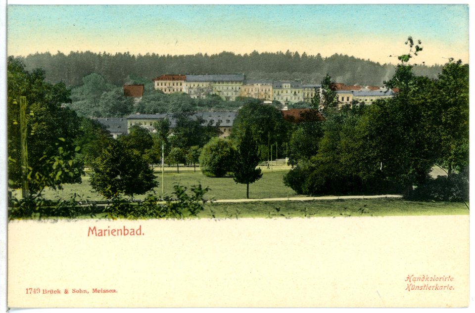01749-Marienbad-1901-Ansicht-Brück & Sohn Kunstverlag