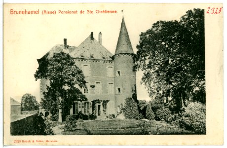 02325-Brunehamel-1902-Pensionat de St. Chretienne-Brück & Sohn Kunstverlag