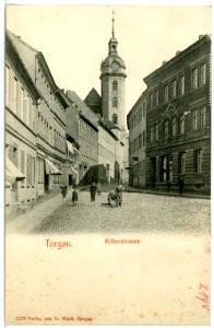 02198-Torgau-1901-Ritterstraße-Brück & Sohn Kunstverlag