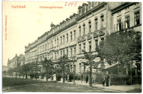 02144-Karlsbad-1901-Habsburgerstraße-Brück & Sohn Kunstverlag photo