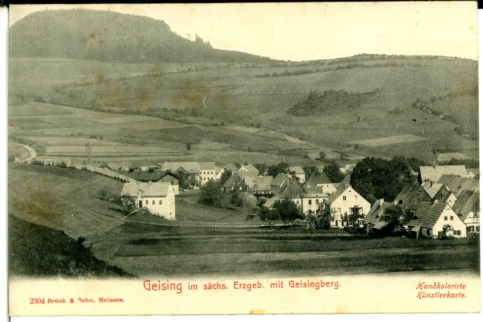 02304-Geising-1902-am Geisingberg-Brück & Sohn Kunstverlag