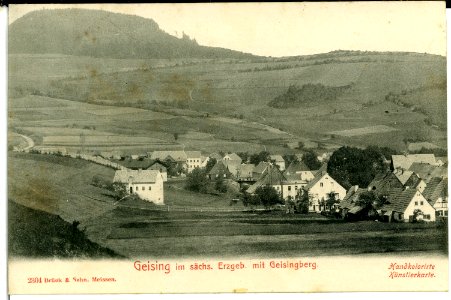 02304-Geising-1902-am Geisingberg-Brück & Sohn Kunstverlag