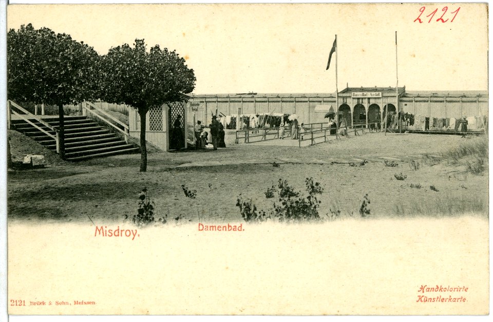 02121-Misdroy-1901-Damenbad-Brück & Sohn Kunstverlag