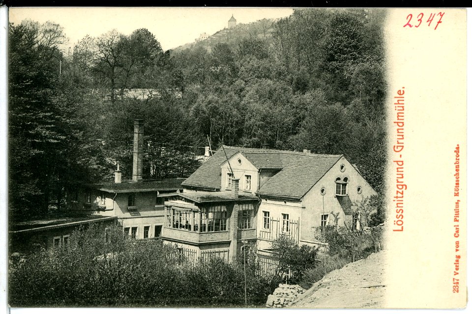 02347-Lößnitzgrund-1902-Grundmühle-Brück & Sohn Kunstverlag