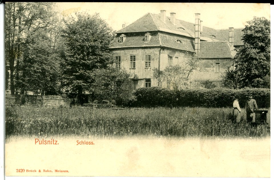 02420-Pulsnitz-1902-Schloß-Brück & Sohn Kunstverlag