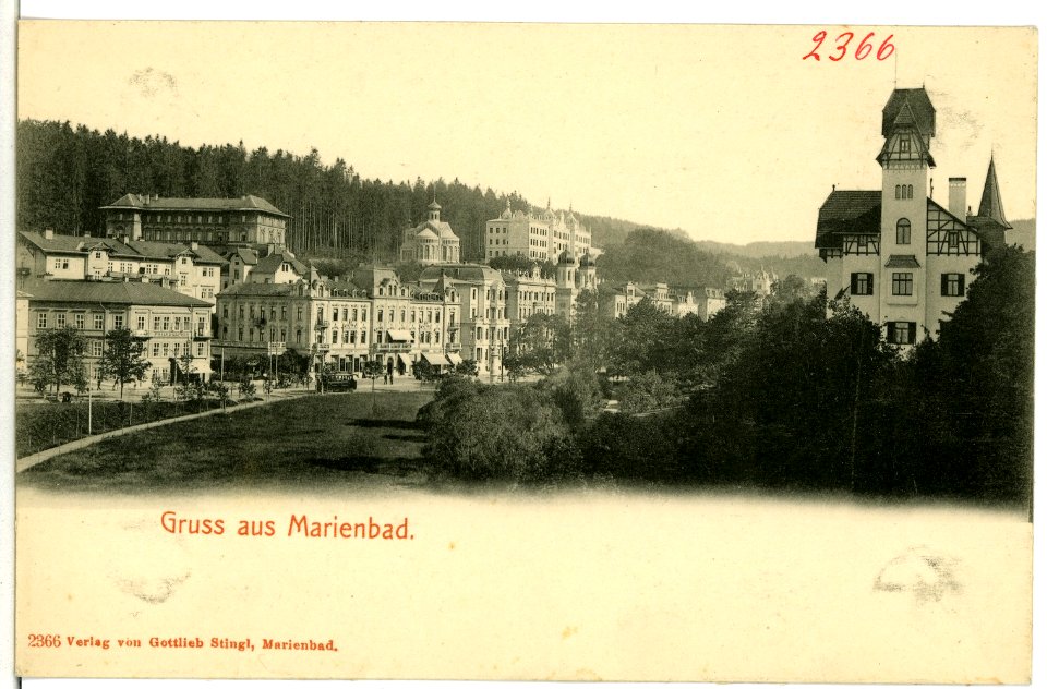 02366-Marienbad-1902-Blick auf Marienbad-Brück & Sohn Kunstverlag
