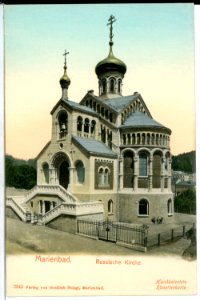 02342-Marienbad-1902-Russische Kirche-Brück & Sohn Kunstverlag