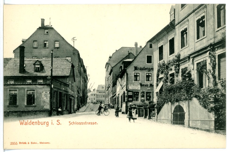 02355-Waldenburg-1902-Schloßstraße-Brück & Sohn Kunstverlag