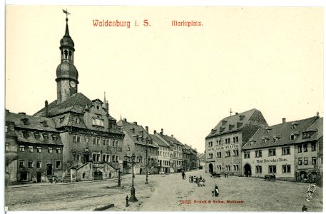 02353-Waldenburg-1902-Markt-Brück & Sohn Kunstverlag