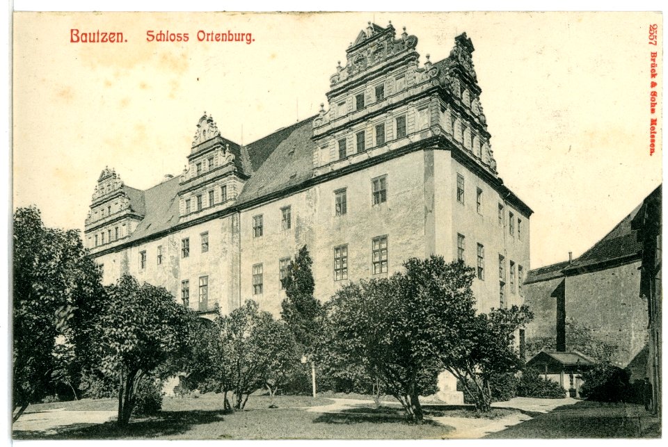 02557-Bautzen-1902-Schloß Ortenburg-Brück & Sohn Kunstverlag