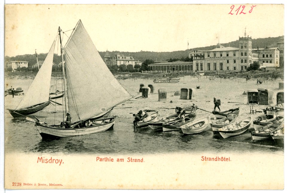 02128-Misdroy-1901-Strandhotel-Brück & Sohn Kunstverlag