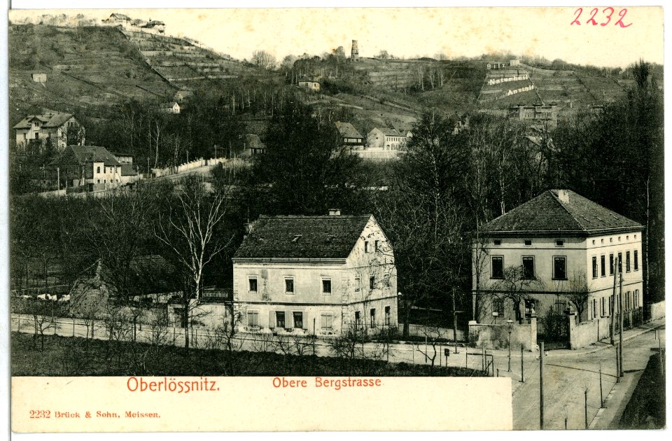 02232-Oberlößnitz-1901-Obere Bergstraße-Brück & Sohn Kunstverlag