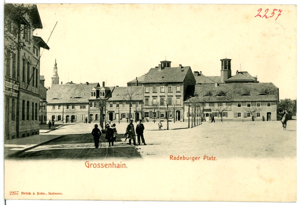 02257-Großenhain-1902-Radeburger Platz-Brück & Sohn Kunstverlag