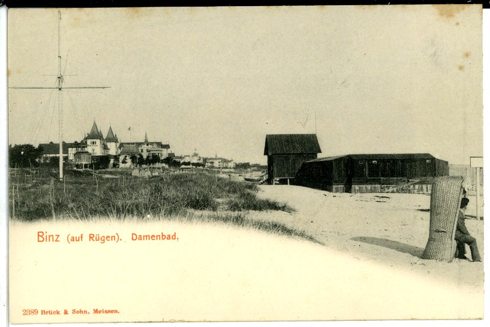02389-Binz-Rügen-1902-Damenbad-Brück & Sohn Kunstverlag
